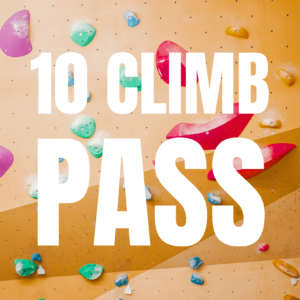 10 climb pass at Indirock gift card